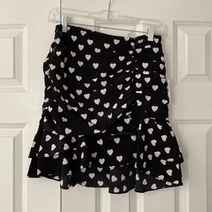 Forever 21 heart skirt